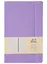 Книга для записей А5 96л лин. "Joy Book. Фиалковые сны" иск.кожа, тонир.блок, скругл.углы, ляссе, резинка, карман на задн.форзаце — 2947803 — 1