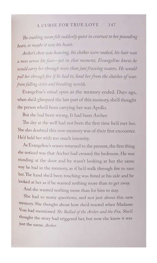 Книга A Curse For True Love (Стефани Гарбер) — 3