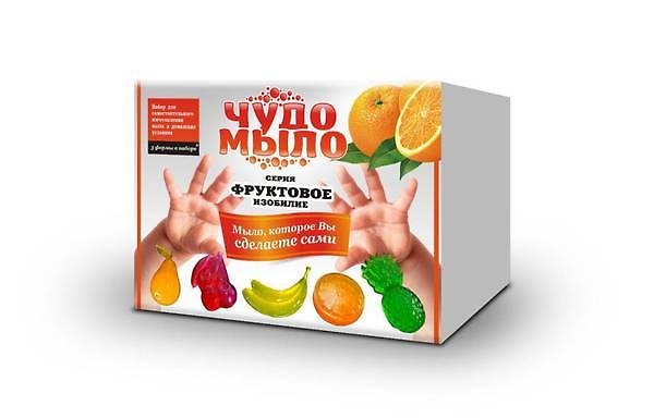 Детский набор для приготовления мыла «Чудо-Мыло.Фруктовый набор», Каррас 327260 — 1