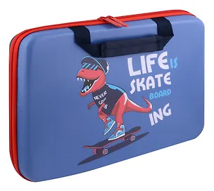 Папка-портфель А4 на молнии "Динозавр", с ручками 3020928