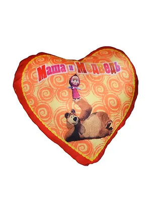 Игрушка антистресс Сердце Маша и Медведь (20см) (2641/КР-1/17) 2405103