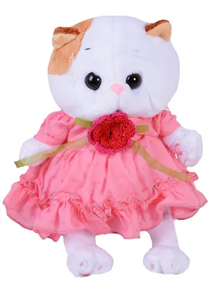 Мягкая игрушка Ли-Ли BABY в платье с вязаным цветочком (20 см) (LB-013) 2626541