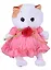 Мягкая игрушка Ли-Ли BABY в платье с вязаным цветочком (20 см) (LB-013) — 2626541 — 1