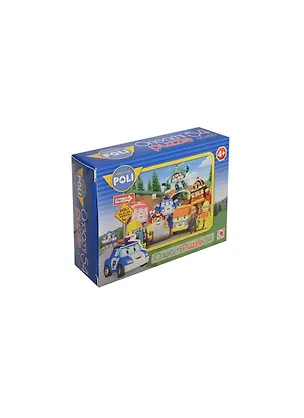 Пазл-мини 54А 00185 Robocar (130х100) (4+) (коробка) 2399329