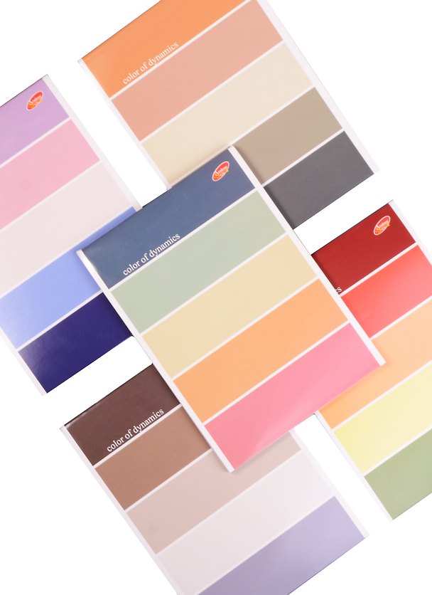 Блокнот «Color of dynamics» Academy Style А5, 80 листов в клетку, на скобе, в ассортименте 244061 — 1