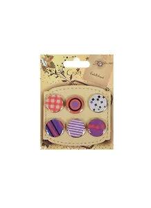 Набор брадсов для скрапбукинга (EP1007) (6шт.) (Рукоделие) (упаковка)