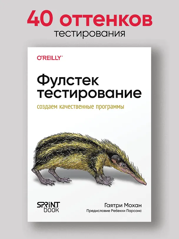 Книга Фулстек-тестирование (Гаятри Мохан) — 3