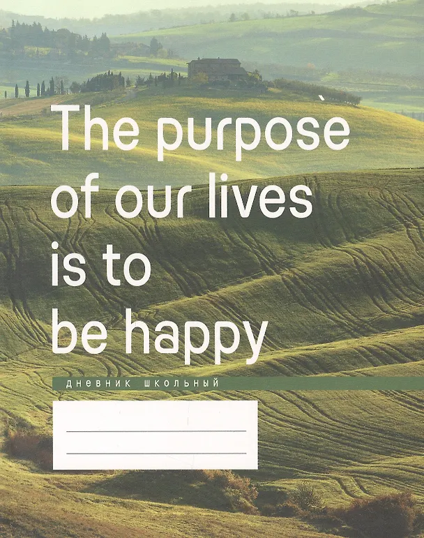 Дневник школьный Listoff, Be happy! 2898536 — 4