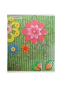 Тетрадь в клетку Silwerhof, Textile Patterns, 48 листов, в ассортименте