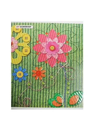 Тетрадь в клетку Silwerhof, Textile Patterns, 48 листов, в ассортименте 231905