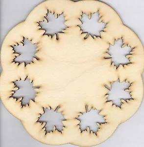 Подставка под горячее Клен 160 мм (13780) (упаковка)