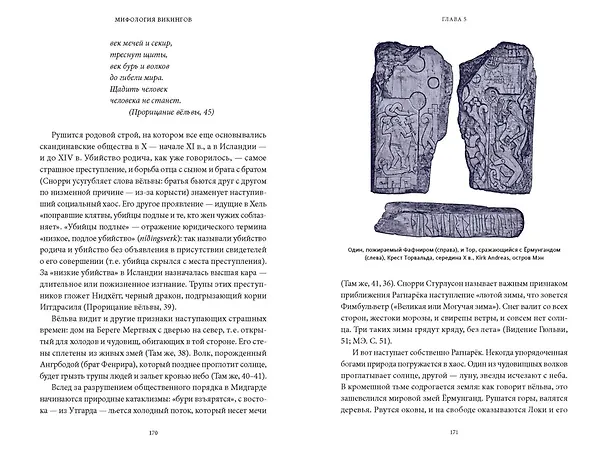Книга Мифология викингов. От кошек Фрейи и яблок Идунн до мировой бездны и «Сумерек богов» (Елена Мельникова) — 20