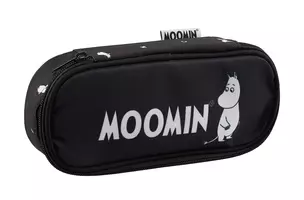 Пенал-косметичка "Moomin" овальный, полиэстер, молния — 3037603 — 1