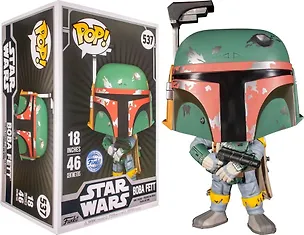 Фигурка Funko POP! Star Wars Boba Fett (Exc) 18 (537) (Fun65045) 3123334