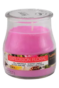 Свеча ароматическая в стакане Explosion Floral (100г) (900403)