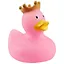 Игрушка для купания LiLaLu Уточка в короне розовая — 2530526 — 1