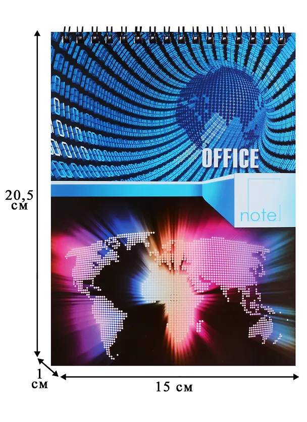 Блокнот А5 60 листов клетка "Office Note" 243664 — 3