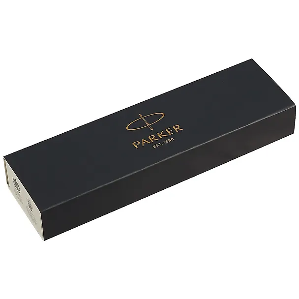 Ручка подарочная шариковая синяя, Jotter Premium Bond Street Black GT, Parker 242964 — 3