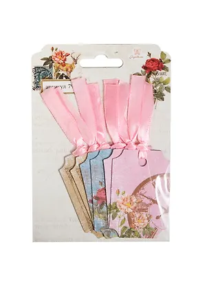 Теги Романтика (7972) (6 шт.) (Рукоделие) (упаковка) 2424898