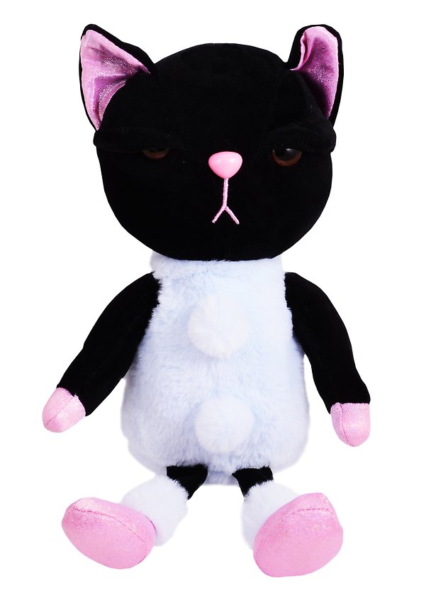 Мягкая игрушка Котик, с помпонами, 23см, в ассортименте 2818693 — 1