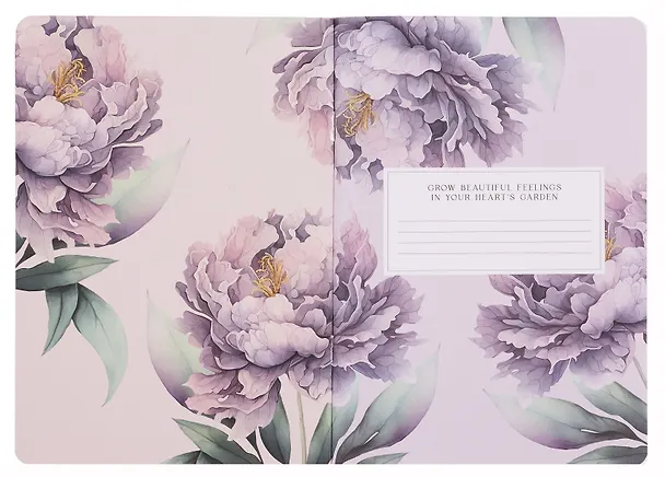 Тетрадь общая «Peony. Голубой», 40 листов в клетку, А5 - Be Smart 3109790 — 3