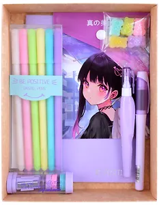 Набор канцелярский "Pastel", лавандовый