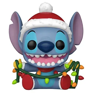 Фигурка Funko POP! Disney Lilo & Stitch Holiday Stitch with Lights (1504) (Fun80038)