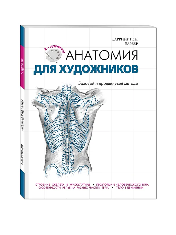 Книга Анатомия для художников (Баррингтон Барбер) — 4
