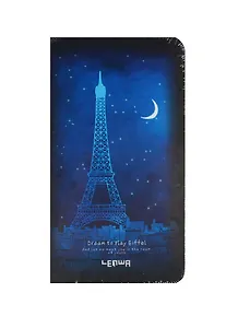 Блокнот Ночной Париж (золотой обрез) (192стр) (7,6х13,5)