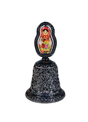 Колокол Матрешка (металл цв.черный жемчуг) (038CHB-34) 2388563