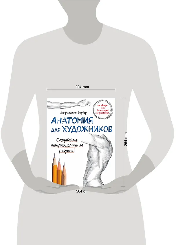 Книга Анатомия для художников (Баррингтон Барбер) — 5