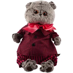 Мягкая игрушка Басик в рубашке и штанах (25 см) (Ks25-152)