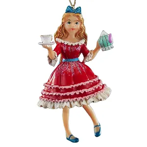 Новогоднее подвесное украшение ErichKrause Decor Алиса в Стране Чудес (пластик) (11см) (43904)