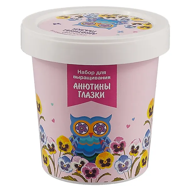 Набор для выращивания Анютины глазки (Сова) (НВ2018-08) 2656213 — 1