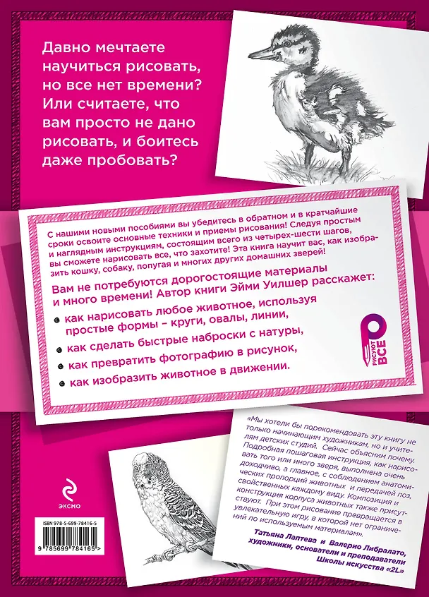 Книга Как рисовать домашних питомцев (Эйми Уилшер) — 2
