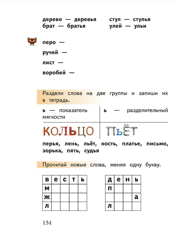 Книга Русский язык. Букварь. 1 класс. Учебное пособие. В двух частях. Часть 1 (Антонина Евдокимова, Лидия Журова) — 4