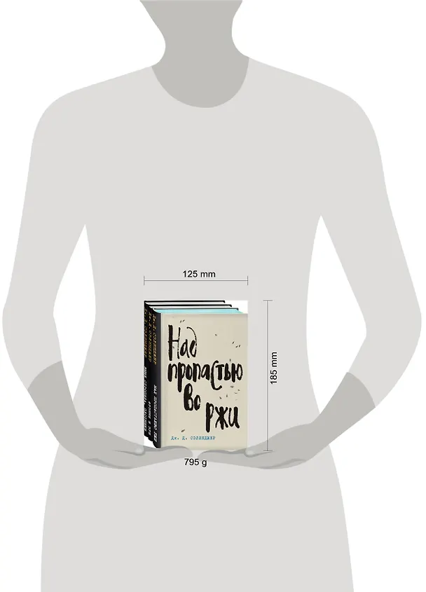 Книга Набор Дж. Д. Сэлинджер - лучшие произведения (из 3-х книг: "Над пропастью во ржи" и "Фрэнни и Зуи" и "Выше стропила, плотники. Симор - введение") (Джером Сэлинджер) — 5
