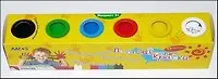 Пальчиковые краски (6 цветов) (25мл) (22808) (225TD6E) (3+)