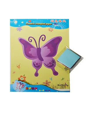 Аппликация бумагой Бабочка (160927) (упаковка) 2406356