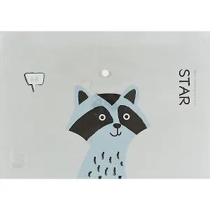 Папка на кнопке «Животные», А4