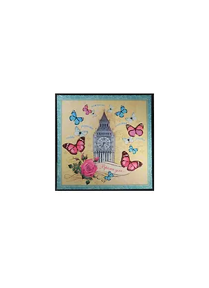 Панно интерьерное с объемными элементами Время для (28х28) (1065924) 2473151