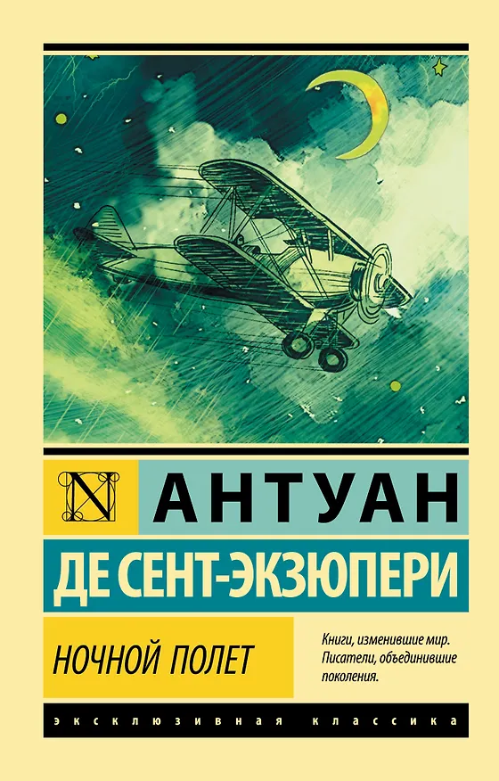 Книга Ночной полет (Антуан де Сент-Экзюпери) — 1