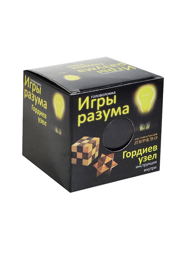 Головоломка Игры разума Гордиев узел (544517) (дерево) (3+) (коробка) 2434069 — 1