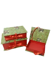 Коробка подарочная 21,5*17*8 карт.бум., ассорти, GRAND GIFT