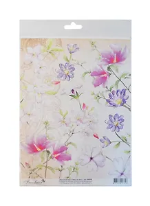 Декупажная карта Нежные цветы А4 (tdk3008)