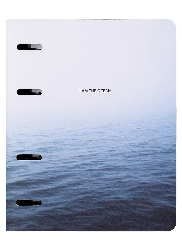 Тетрадь на кольцах «Ocean» 120 листов в клетку, А5, сменный блок - Be Smart 2974779 — 2