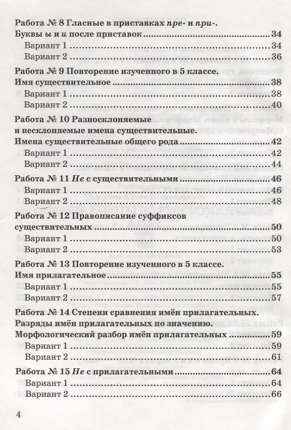 Книга Зачетные работы по русскому языку. 6 класс. К учебнику М. Т. Баранова и др. "Русский язык. 6 класс" (к новому учебнику) (Елена Селезнева) — 3