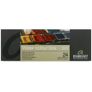 Краски акварельные "Rembrandt" Royal Talens, 24 цвета