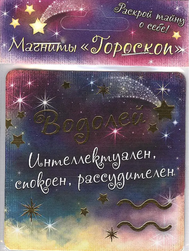 Магнит Зодиак Водолей (665659) 2392277 — 1