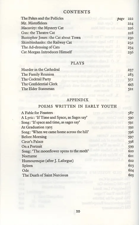Книга The Complete Poems and Plays (T. S. Eliot) — 5